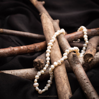 Classic Pearl Necklace - Maral Kunst Jewelry