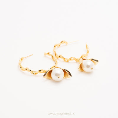 Pearl Earrings (Design A) - Maral Kunst Jewelry