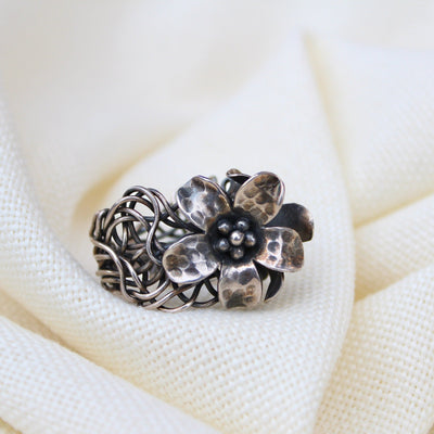 Personalized Silver Ring - Maral Kunst Jewelry