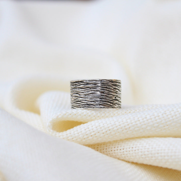 Purple Sterling Silver Ring - Maral Kunst Jewelry