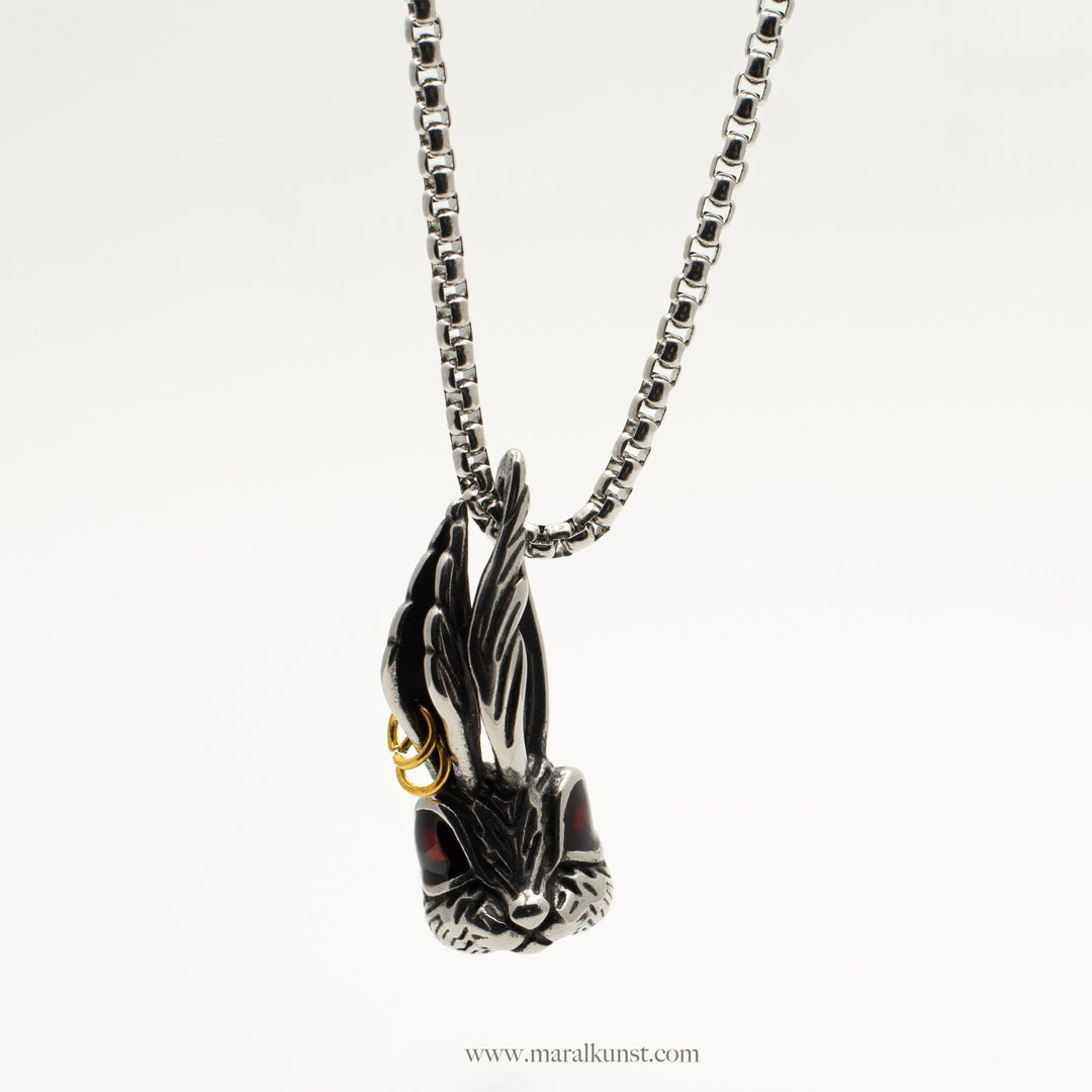 Celtic Rabbit Necklace - Maral Kunst Jewelry
