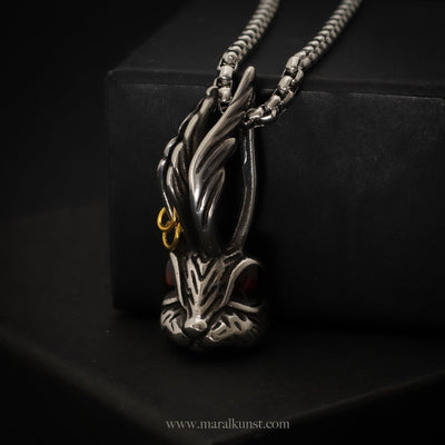 Celtic Rabbit Necklace - Maral Kunst Jewelry