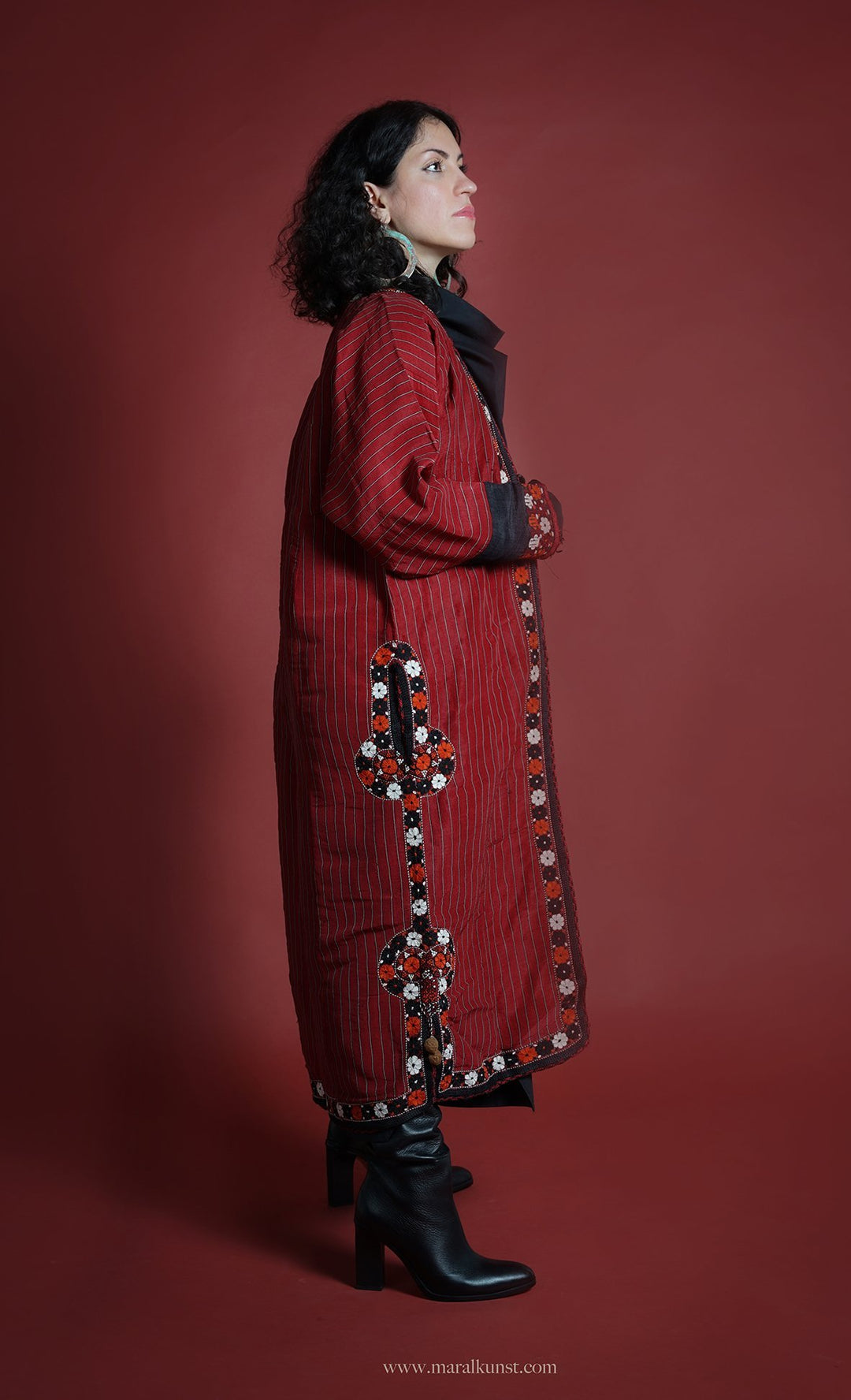 Red turkmen custom - Maral Kunst Jewelry