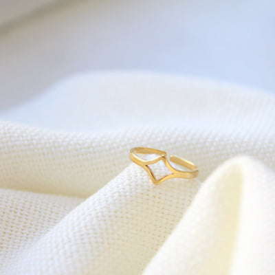 Rhombus Small Ring - Maral Kunst Jewelry