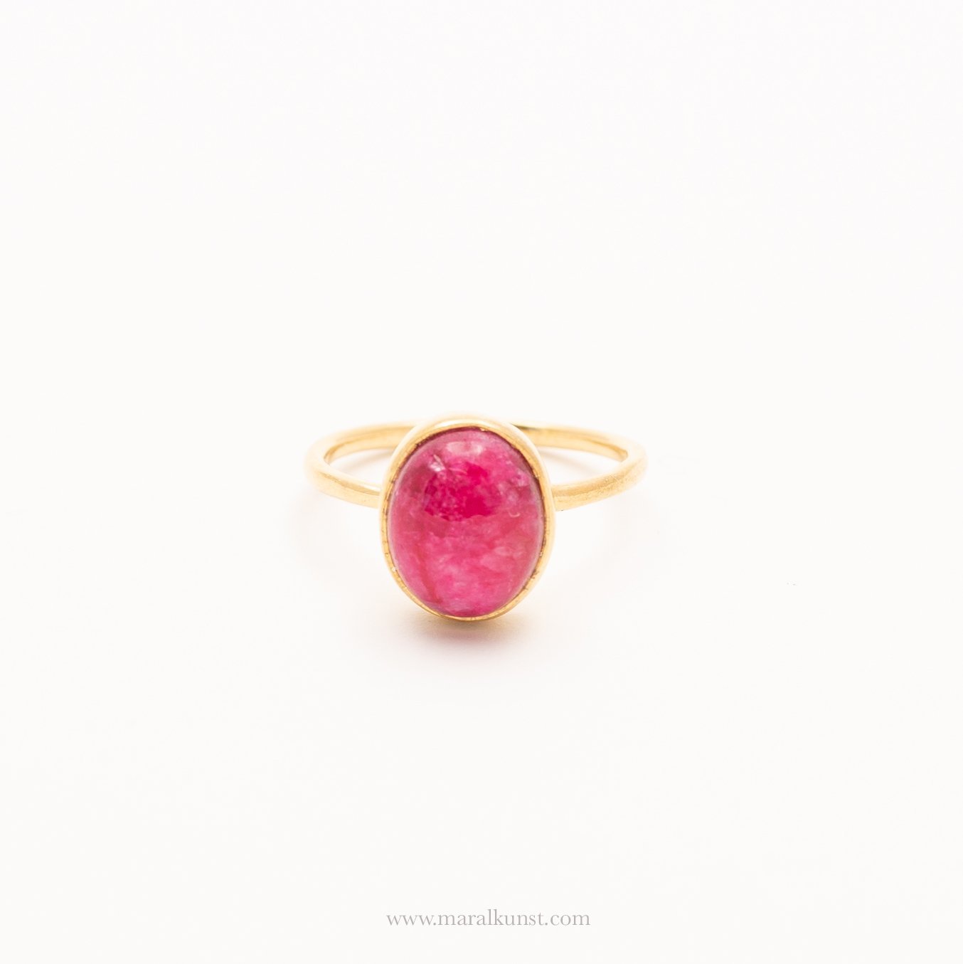 Multi Cabochon Gemstone Ring - Maral Kunst Jewelry
