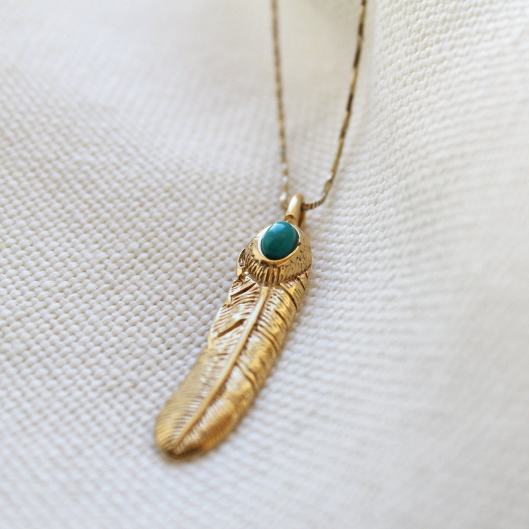 Sheet With Stone Anhang - Maral Kunst Jewelry