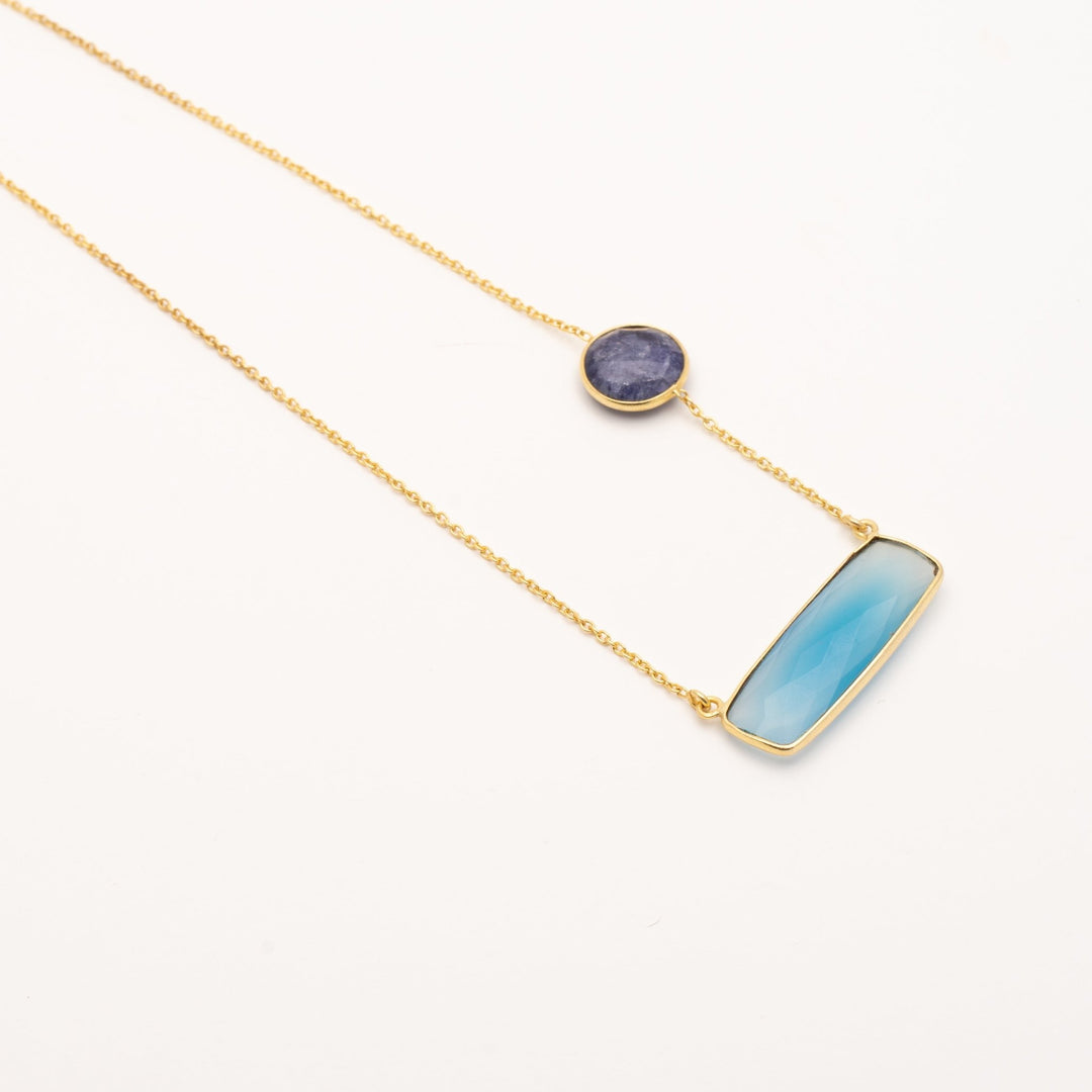 Silver Indian design necklace - Maral Kunst Jewelry