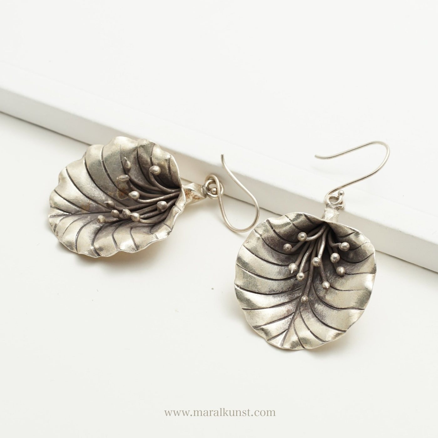 Silver Mexican earrings - Maral Kunst Jewelry