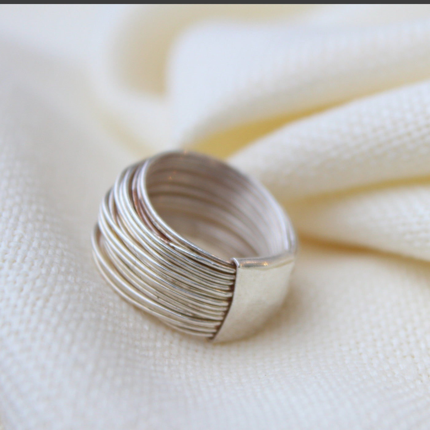 Wrap Ring in Silver - Maral Kunst Jewelry