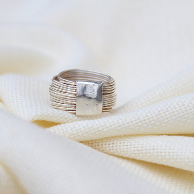 Wrap Ring in Silver - Maral Kunst Jewelry