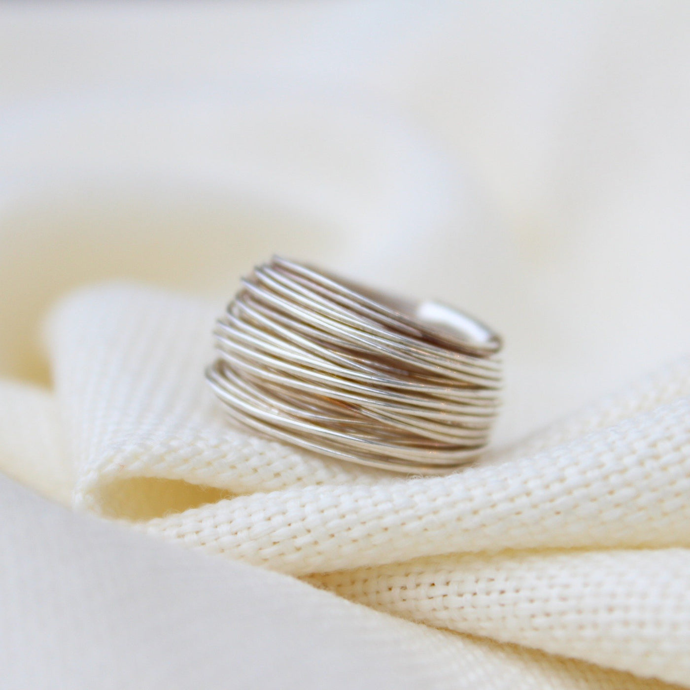 Wrap Ring in Silver - Maral Kunst Jewelry