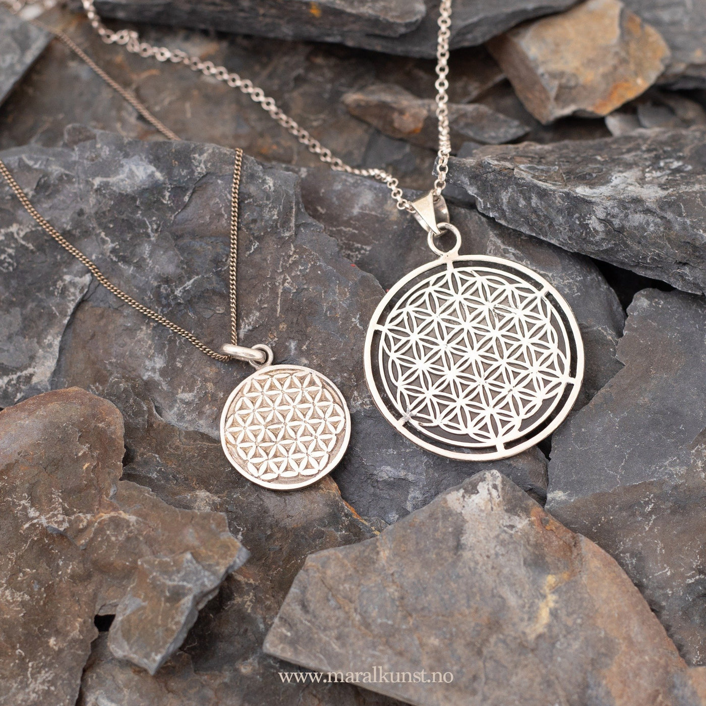 Mexican Flower Of Life Necklace - Maral Kunst Jewelry