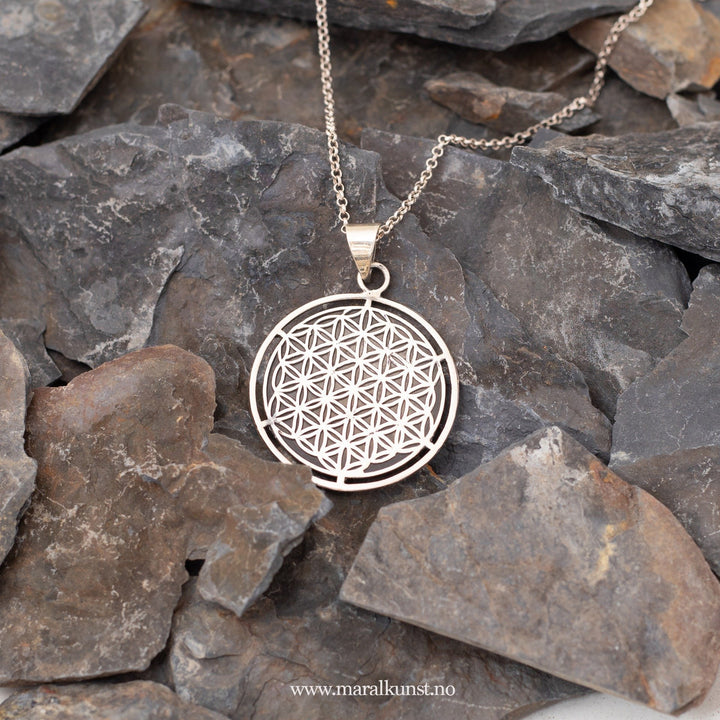Mexican Flower Of Life Necklace - Maral Kunst Jewelry