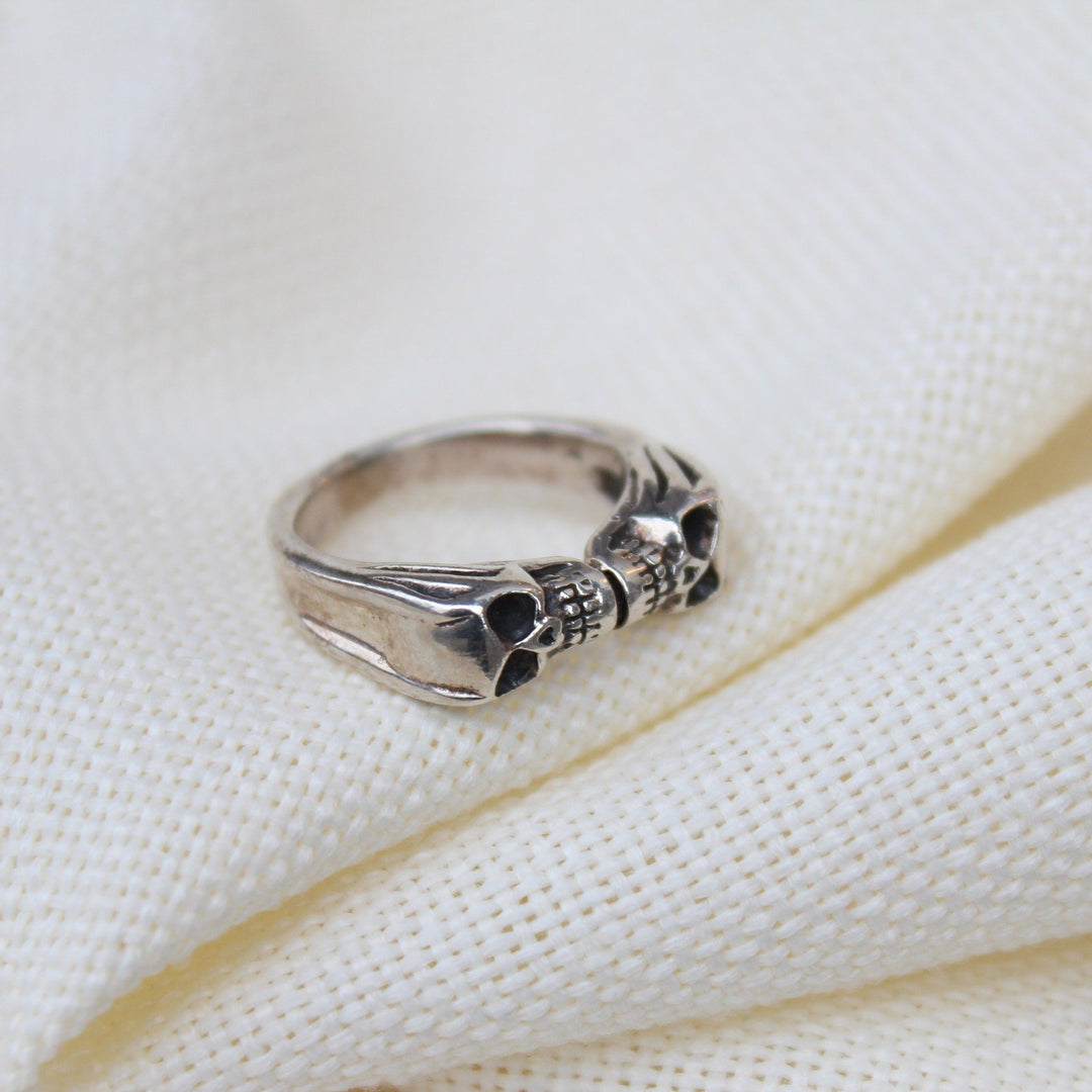 Skul Silver Ring - Maral Kunst Jewelry