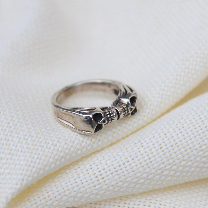 Skul Silver Ring - Maral Kunst Jewelry