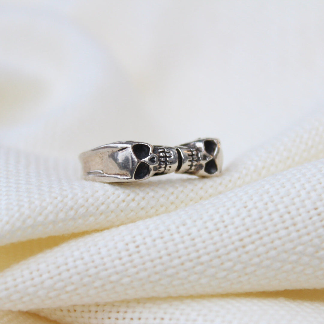 Skul Silver Ring - Maral Kunst Jewelry