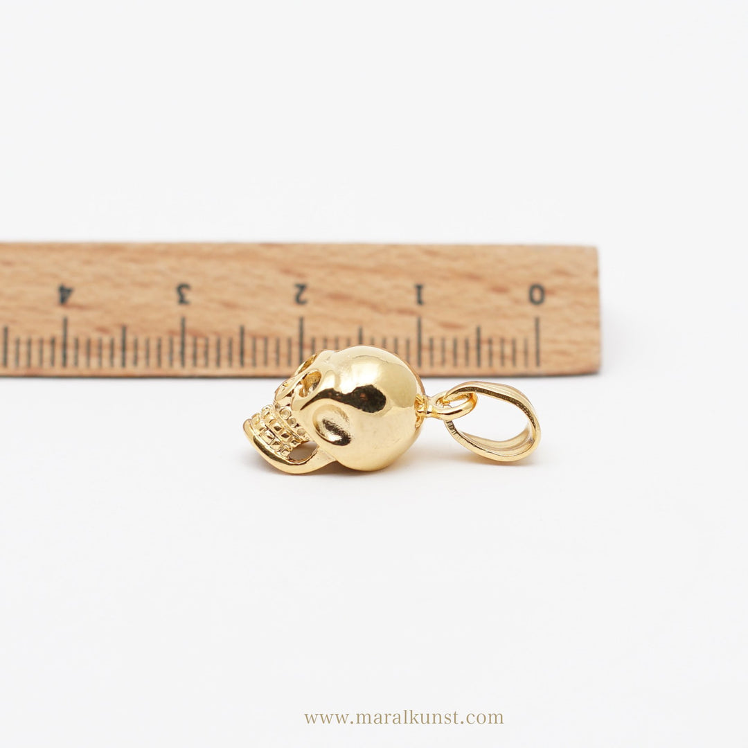 Human Skull Necklace - Maral Kunst Jewelry