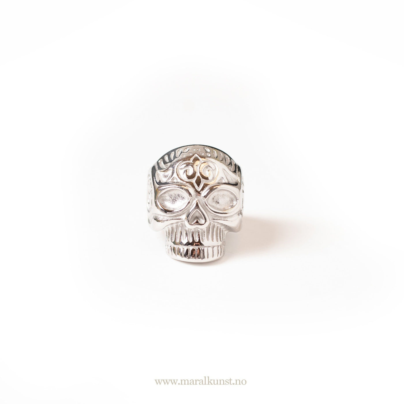Skull Biker Ring - Maral Kunst Jewelry