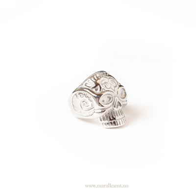 Skull Biker Ring - Maral Kunst Jewelry