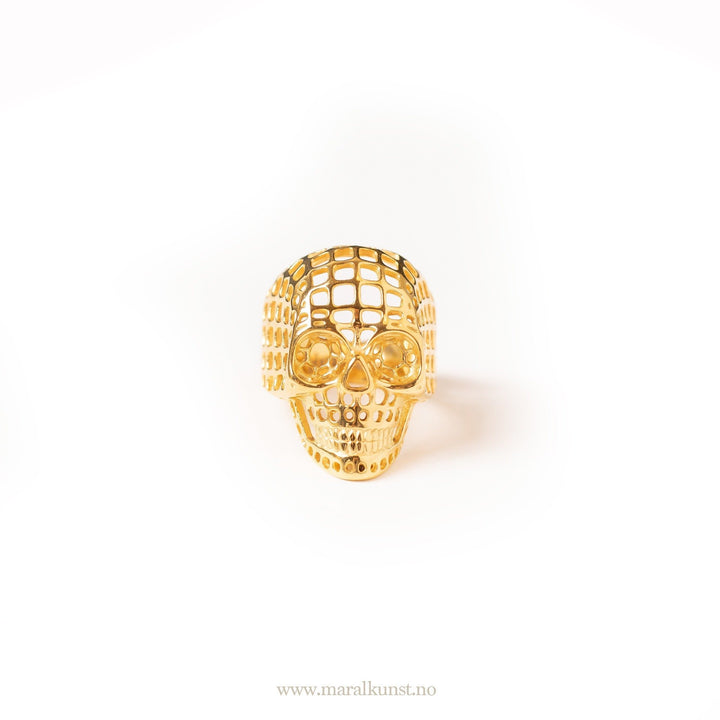 Skull Ring in Gold - Maral Kunst Jewelry
