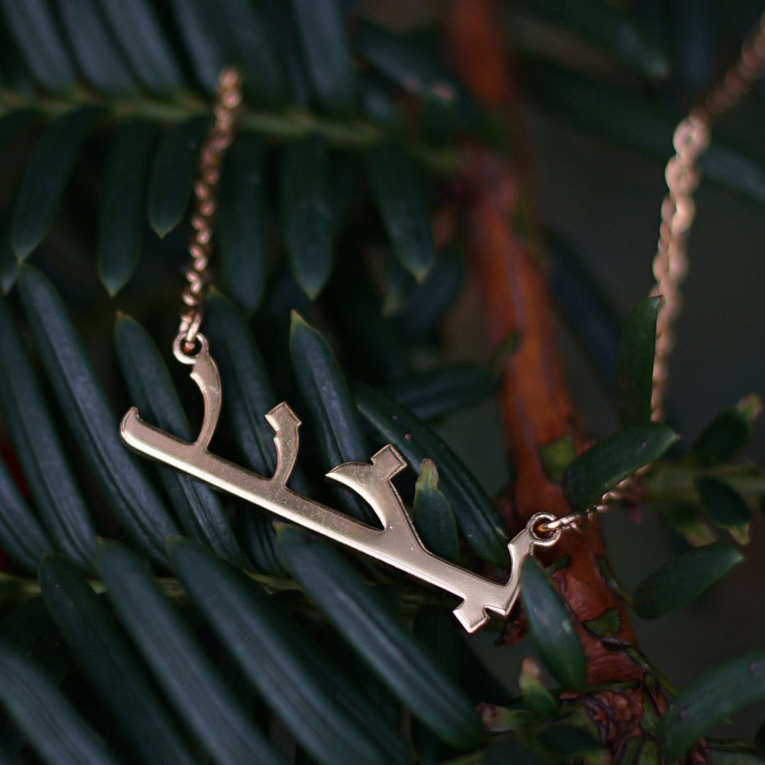 Preorder Maralkunst customised word farsi Persian Calligraphy Bekhand Smile بخند Necklace
