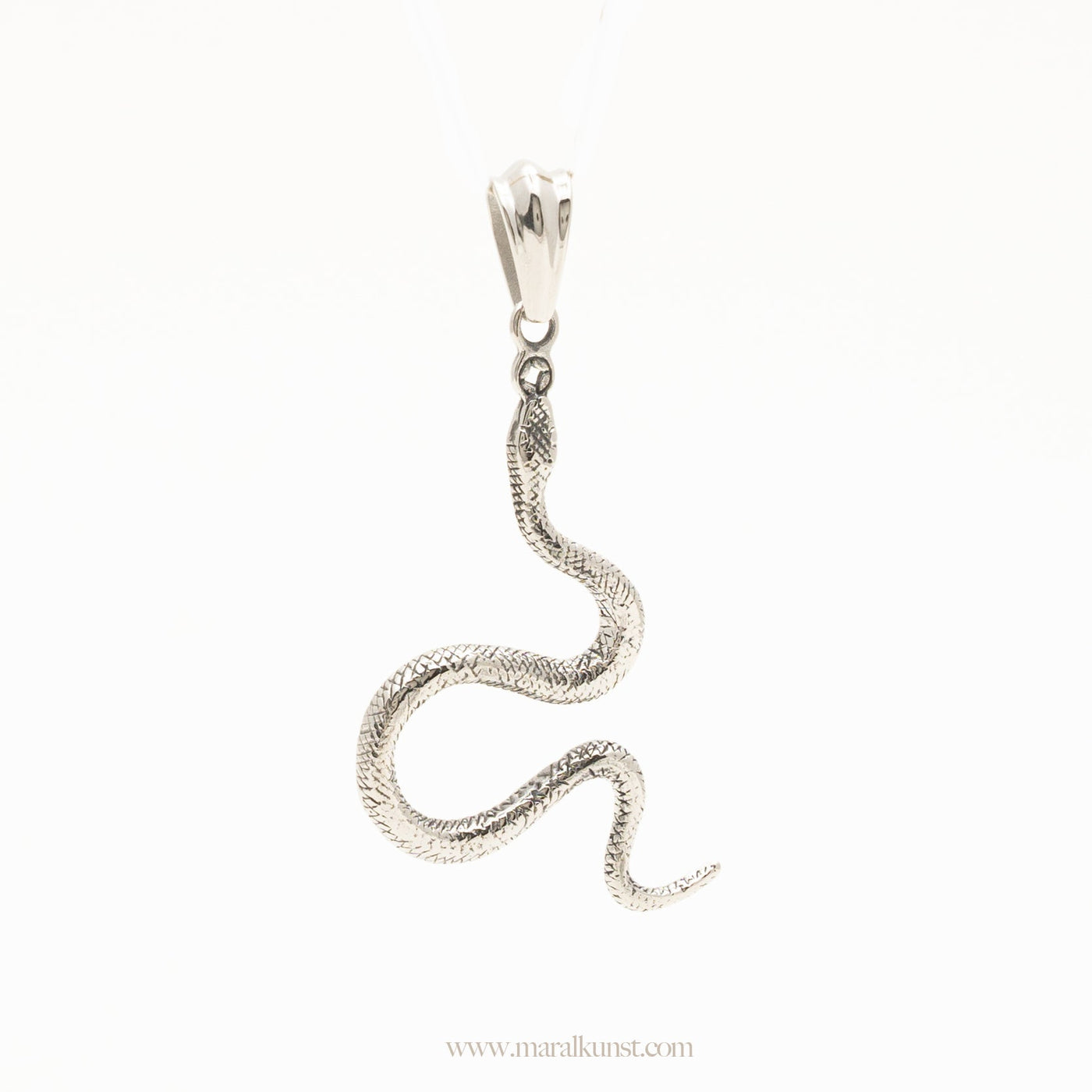 Snake Rebirth Pendant - Maral Kunst Jewelry
