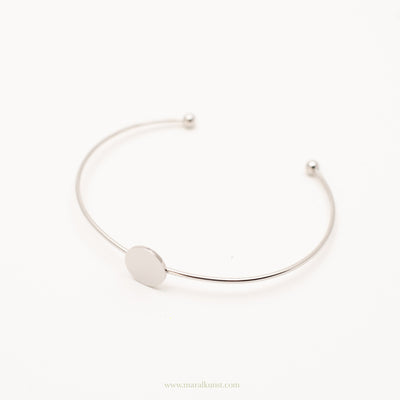 Circle Cuff Bracelet - Maral Kunst Jewelry