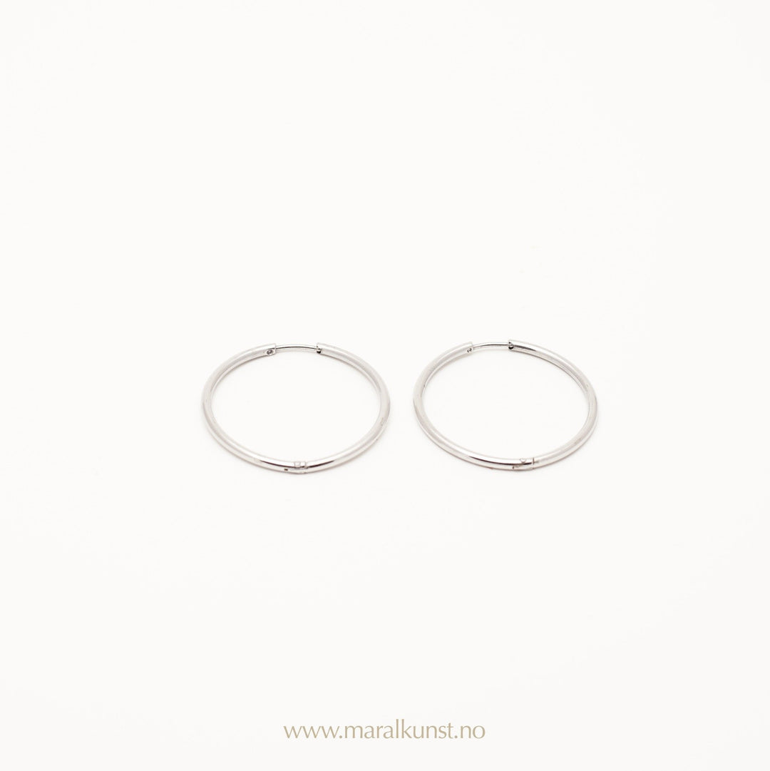 Dainty Hoop Earrings - Maral Kunst Jewelry