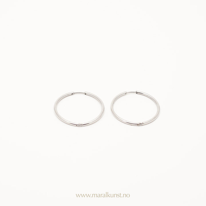 Dainty Hoop Earrings - Maral Kunst Jewelry