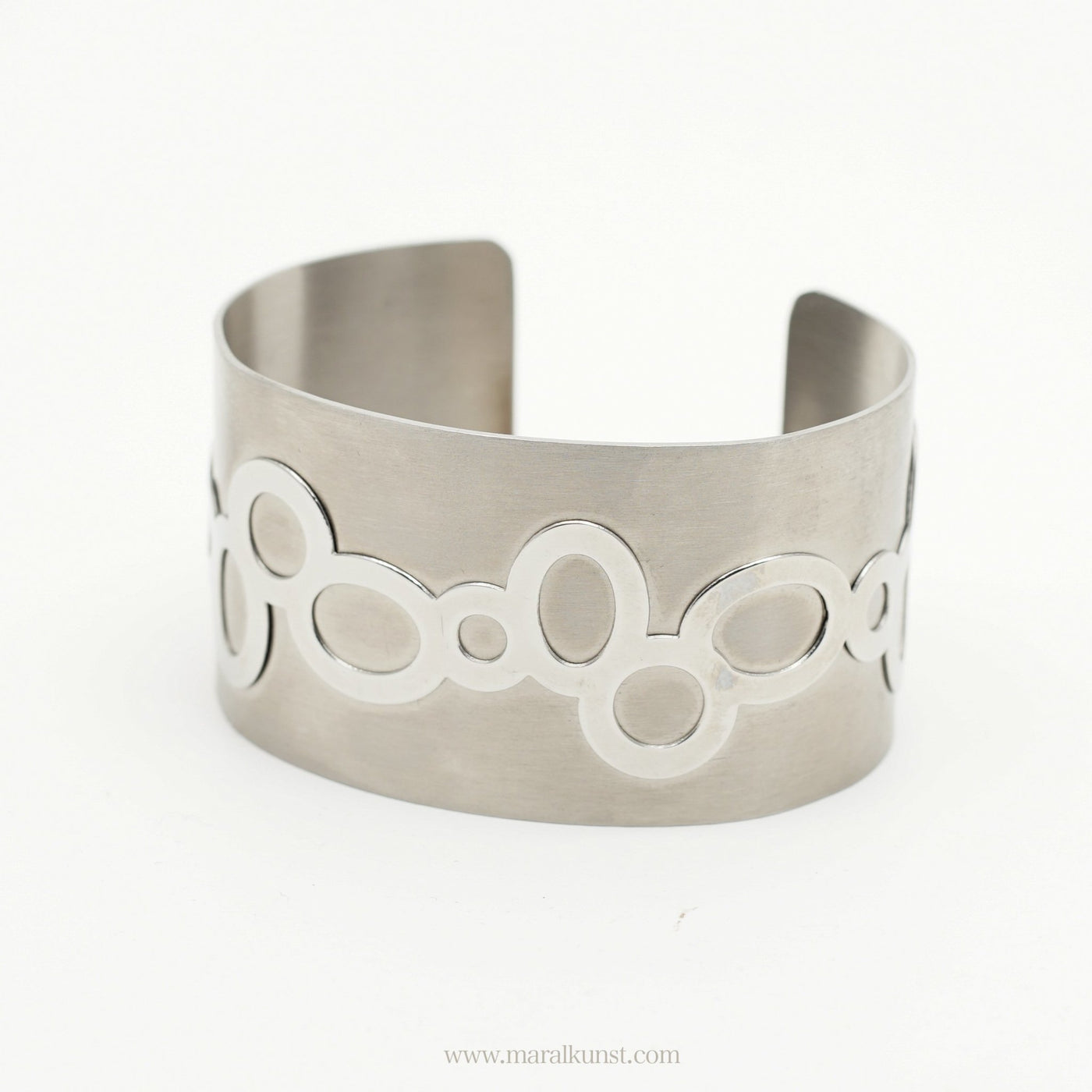 Circle Link Chain Cuff Bracelet - Maral Kunst Jewelry