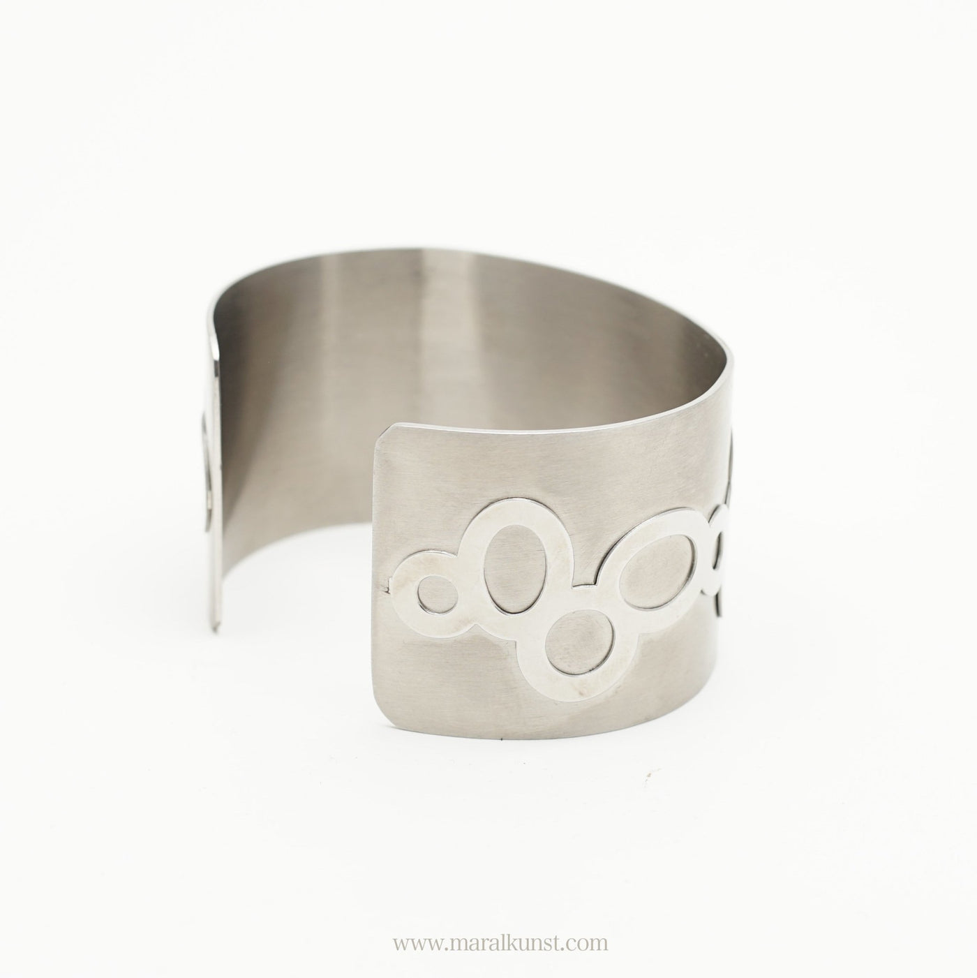 Circle Link Chain Cuff Bracelet - Maral Kunst Jewelry