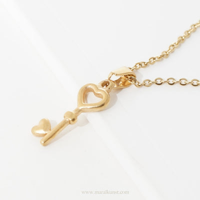 The Key To Your Heart Necklace - Maral Kunst Jewelry