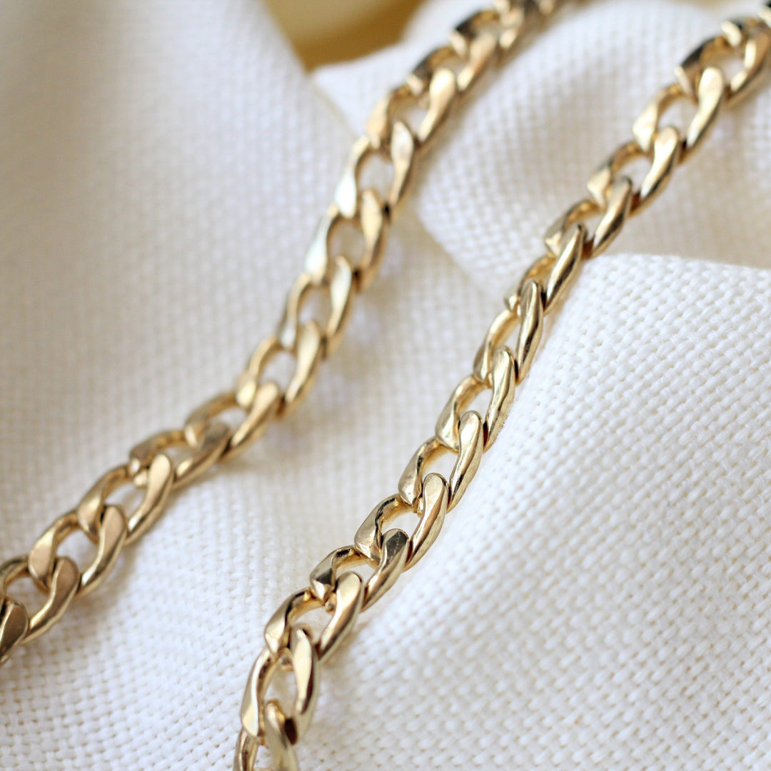 Thick Necklace Cuban - Maral Kunst Jewelry
