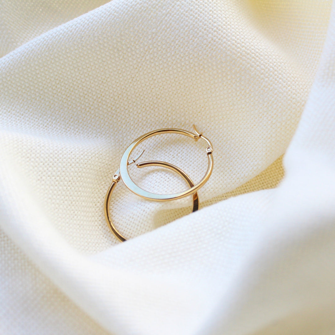Unique Earrings In Small Bands - Maral Kunst Jewelry