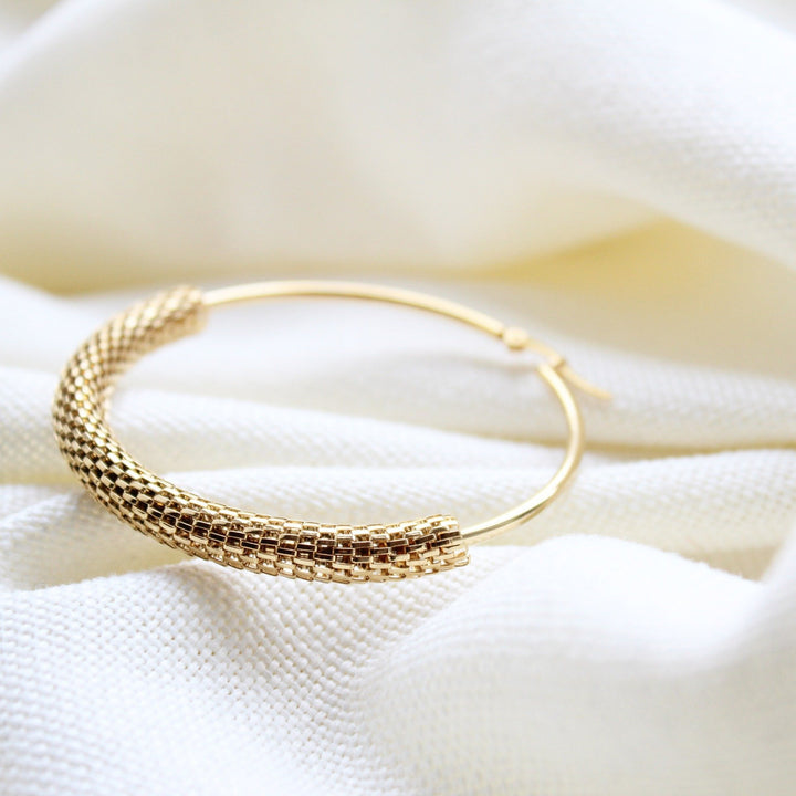 Unique Gold-Plated Earrings - Maral Kunst Jewelry