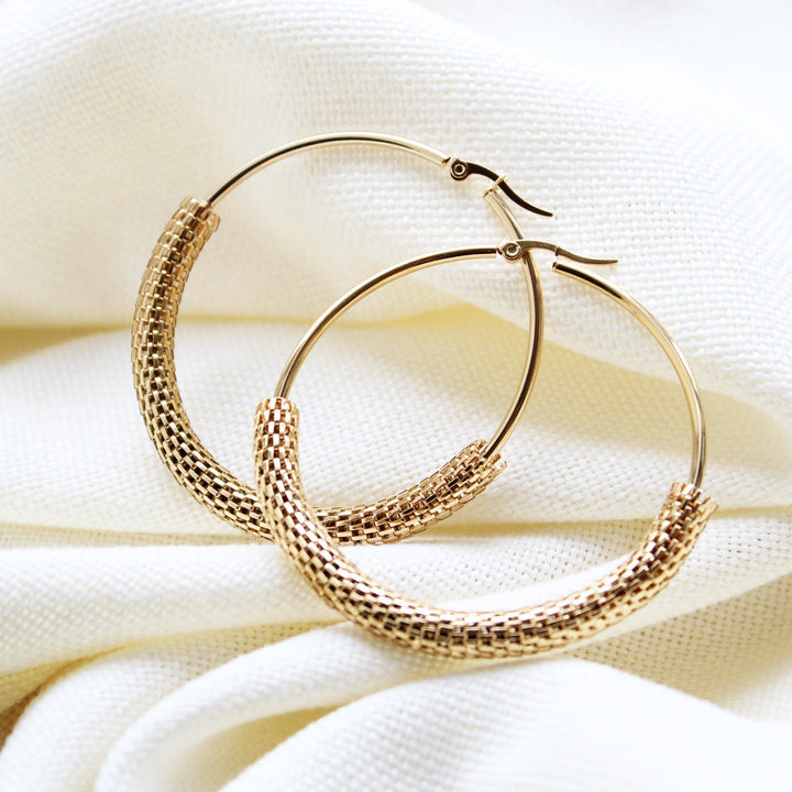 Unique Gold-Plated Earrings - Maral Kunst Jewelry