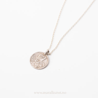 Vintage Iranian Coin Necklace - Maral Kunst Jewelry